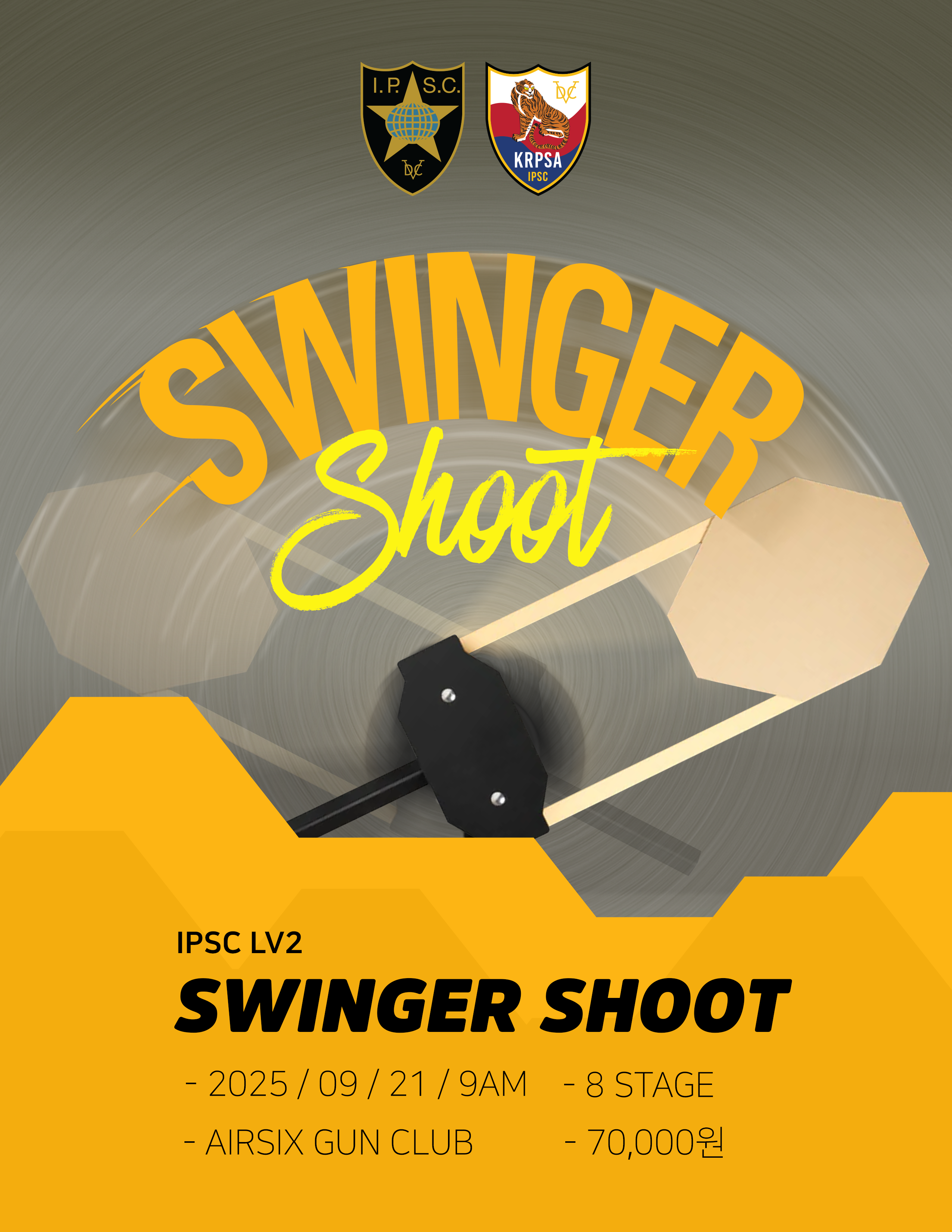 KRPSA/IPSC LV2 SWINGER SHOOT (Action Air Match)